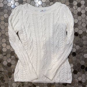 NEVER WORN VINEYARD VINES WHITE CARDIGAN SWEATER